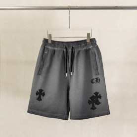 CHROME HEARTS 크롬하츠 크로스패치 하프팬츠