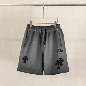 CHROME HEARTS 크롬하츠 크로스패치 하프팬츠