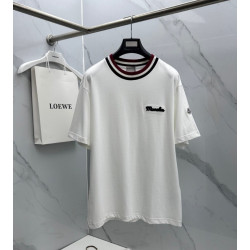 MONCLER 몽클레어 3선 넥라인 자수로고 2COLOR