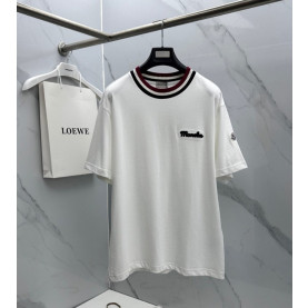 MONCLER 몽클레어 3선 넥라인 자수로고 2COLOR