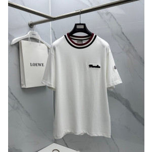 MONCLER 몽클레어 3선 넥라인 자수로고 2COLOR