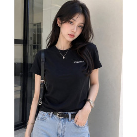 MIUMIU 미우미우 클래식 에디션 반팔티