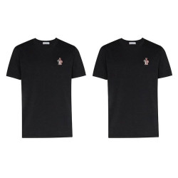MONCLER 몽클레어 그레노블 스티치자수 반팔티