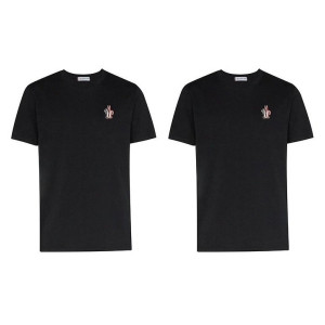 MONCLER 몽클레어 그레노블 스티치자수 반팔티