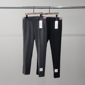 THOM BROWNE 톰브라운  패치 삼선밴딩 슬렉스 팬츠