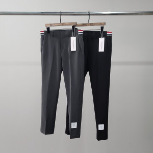 THOM BROWNE 톰브라운  패치 삼선밴딩 슬렉스 팬츠
