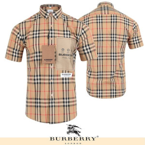 BURBERRY 버버리 시그니처 레터링 체크 반팔 NB