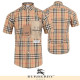 BURBERRY 버버리 시그니처 레터링 체크 반팔 NB