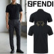 FENDI 펜디 몬스터 넥 카라T