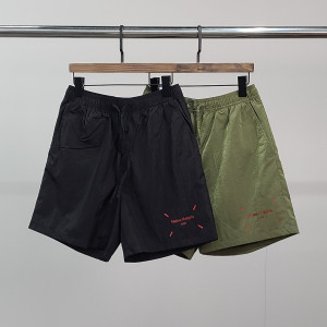 MAISON MARGIELA 메종마르지엘라 페인팅 메탈 나일론 5부 팬츠