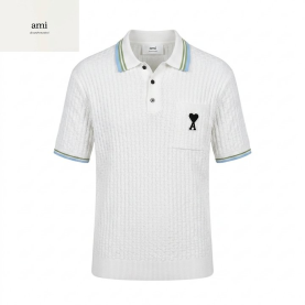 AMI 아미 PK 스트 카라 니트 2COLOR