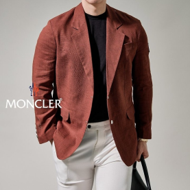 MONCLER 몽클레어 감마블루 린넨자켓