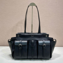 PRADA 프라다 루트 소가죽 라지 토트백 1BG644