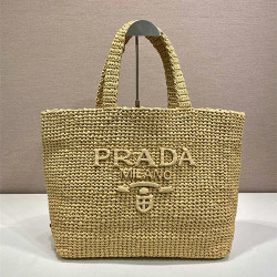 PRADA 프라다 라피아 라지 토트백 1BG392