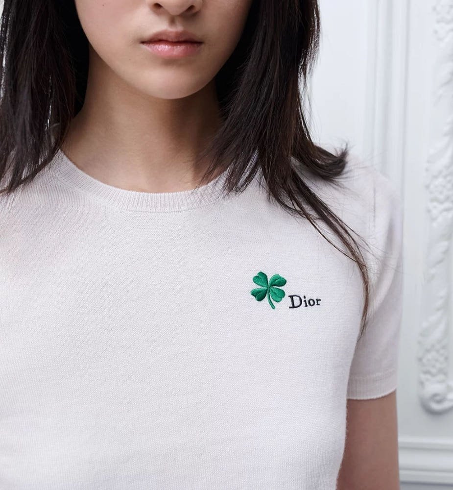 DIOR 디올 클로버 니트