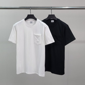 C.P COMPANY C.P컴퍼니 로고자수 베이직 반팔티