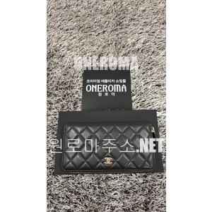 권*호 고객님 샤넬 클래식 롱 지퍼 지갑 카프스킨