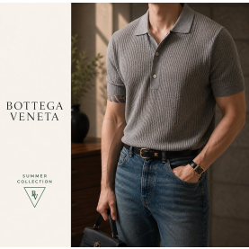 BOTTEGA VENETA 보테가베네타 리비드 반팔 니트 4COLOR