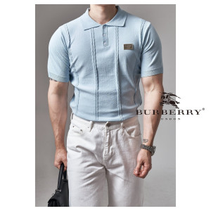 BURBERRY 버버리 꽈배기 쿨 디테일 린넨카라 3COLOR