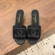 CHANEL 샤넬 여성용 슬리퍼 (굽높이5CM) C99477 2COLOR