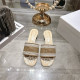 DIOR 디올 여성용 슬리퍼 (굽높이4.5CM) D10234 2COLOR