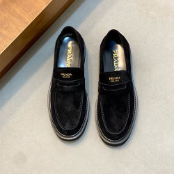 PRADA 프라다 남성용 스웨이드 로퍼 P48533 2COLOR