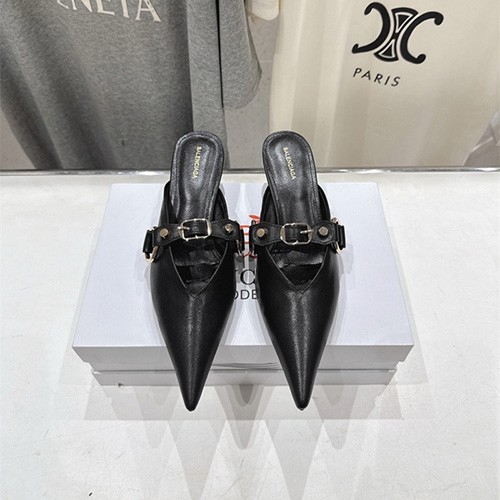 BALENCIAGA 발렌시아가 여성용 슬리퍼 (굽높이5CM) B53414 2COLOR