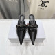 BALENCIAGA 발렌시아가 여성용 슬리퍼 (굽높이5CM) B53414 2COLOR