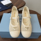 PRADA 프라다 여성용 샌들 (굽높이7.5CM) P78624 2COLOR