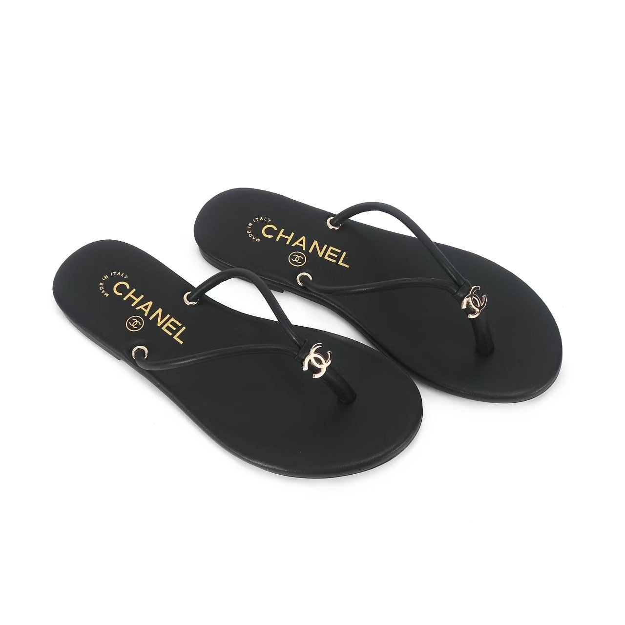 CHANEL 샤넬 CC로고 끈쪼리