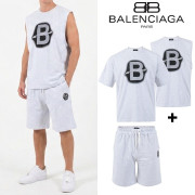BALENCIAGA 발렌시아가 히든 로고 프린팅 3p 오버핏 셋업