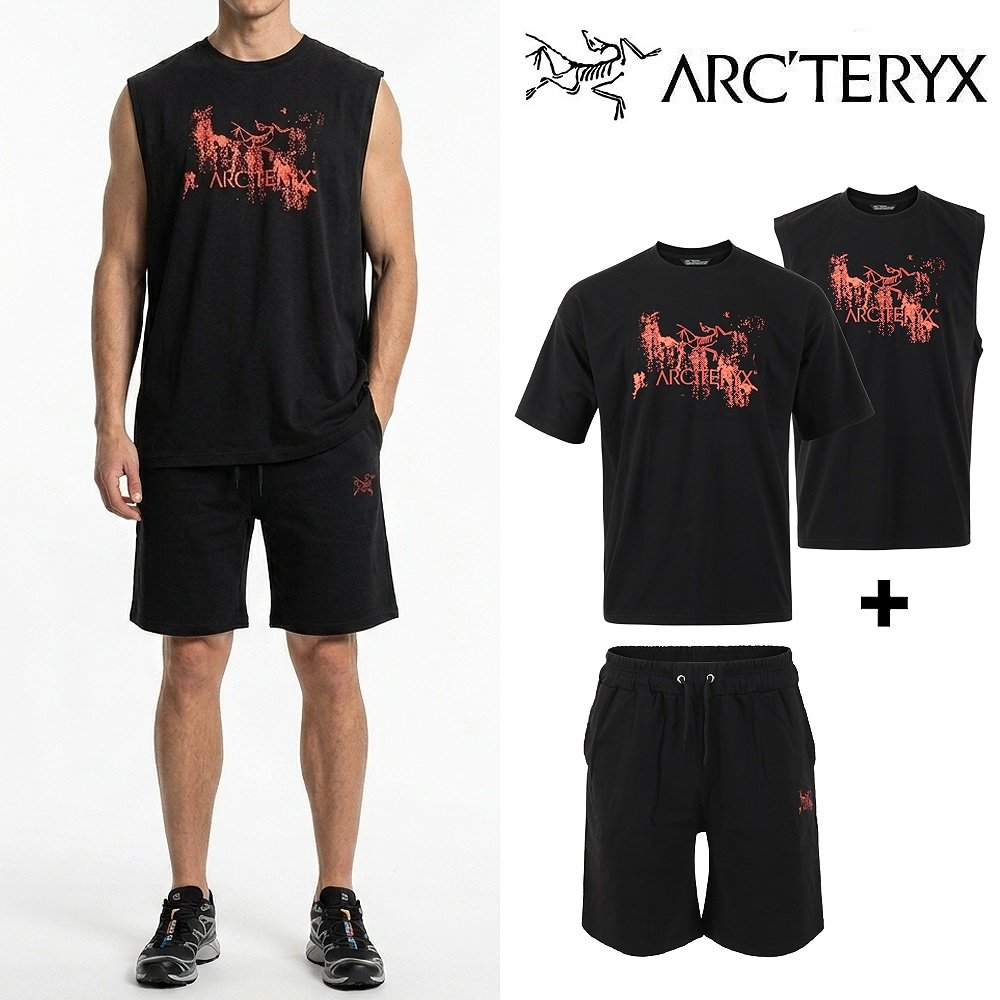 ARCTERYX 아크테릭스 그래픽 프린팅 3p 오버핏 셋업