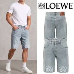 LOEWE 로에베 아나그램 컷팅 하프진 2COLOR