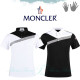 MONCLER 몽클레어 배색 단가라 카라 반팔