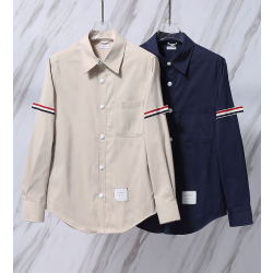 THOM BROWNE 톰브라운 003 RWB 암밴드 나일론 셔츠 자켓