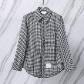 THOM BROWNE 톰브라운 006 하운드투스 셔츠 자켓