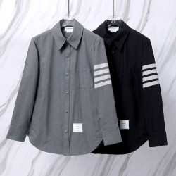 THOM BROWNE 톰브라운 007 클래식 사선 셔츠 자켓