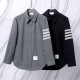 THOM BROWNE 톰브라운 007 클래식 사선 셔츠 자켓