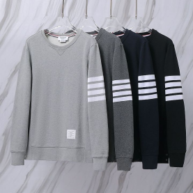 THOM BROWNE 톰브라운 101 클래식 사선 스웨트 셔츠