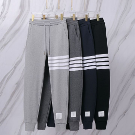 THOM BROWNE 톰브라운 102 클래식 사선 스웨트 팬츠