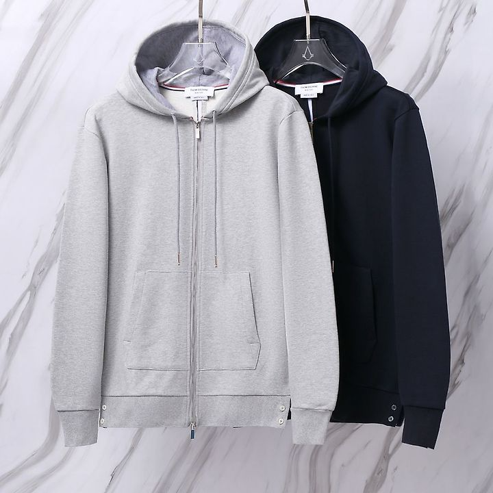THOM BROWNE 톰브라운 111 RWB 센터백 후드 집업