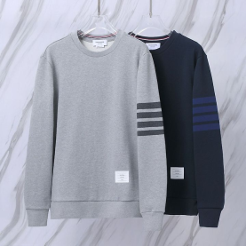 THOM BROWNE 톰브라운 112 클래식 사선 스웨트 셔츠