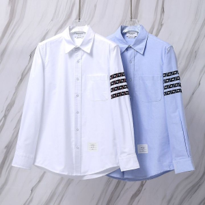 THOM BROWNE 톰브라운 513 돌핀 사선 옥스포드 셔츠