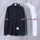 THOM BROWNE 톰브라운 711 RWB 암밴드 PK 코튼 셔츠