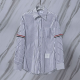 THOM BROWNE 톰브라운 911 RWB 암밴드 스트라이프 코튼 셔츠
