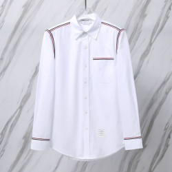 THOM BROWNE 톰브라운 930 RWB 라인 옥스포드 셔츠