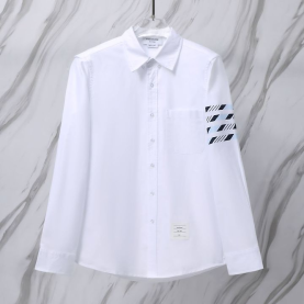 THOM BROWNE 톰브라운 931 ST 사선 옥스포드 셔츠