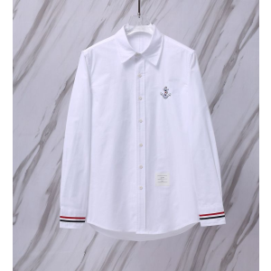 THOM BROWNE 톰브라운 932 앵커 히든 RWB 옥스포드 셔츠