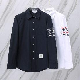 THOM BROWNE 톰브라운 993 애니멀 사선 옥스포드 셔츠