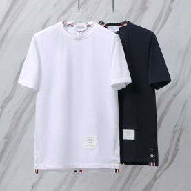 THOM BROWNE 톰브라운 003 RWB 센터백 코튼 반팔
